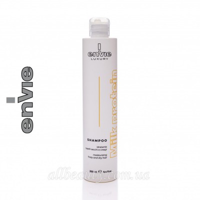Envie Luxury Milk Protein Shampoo - Шампунь для сухого волосся, 250 мл Envie Luxury Milk Protein Shampoo - Шампунь для сухого волосся, 250 мл